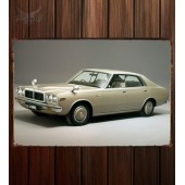 Металлическая табличка Nissan Laurel Hardtop (C230)